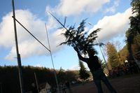 Weihnachtsbaumwurfdreikampf Weltmeisterschaft