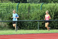 Hürden und Weitsprungtraining