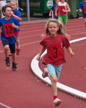 Katy 800m letzte Kurve